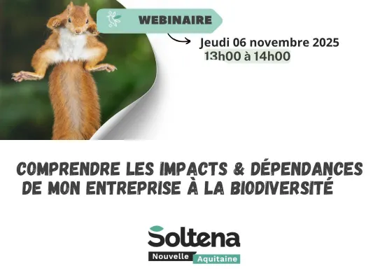Webinaire Biodiversité Soltena 6 novembre 2025