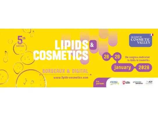 Congrès Lipids & Cosmetics 2026