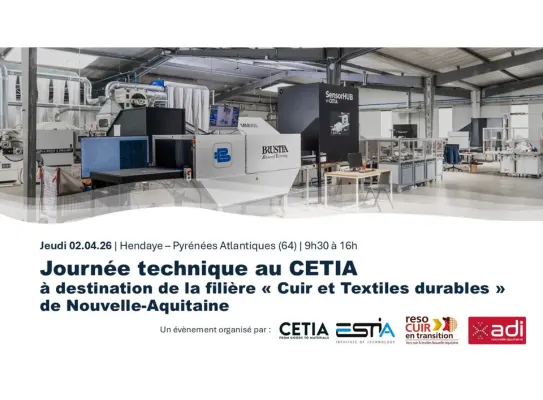 cuir et textiles durables CETIA