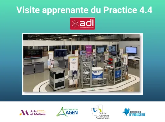 Visite apprenante du PRACTICE 4.0 