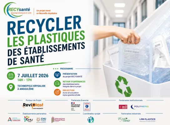 Recysanté : recycler les plastiques des établissements de santé