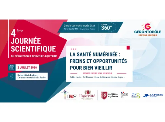 journée scientifique du Gérontopôle Nouvelle-Aquitaine