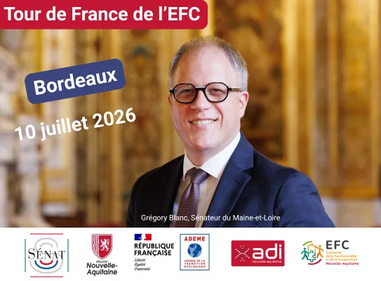 Tour de France de l'EFC du Sénateur Grégory Blanc