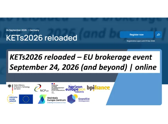 KETs2026 reloaded 24 septembre 2026