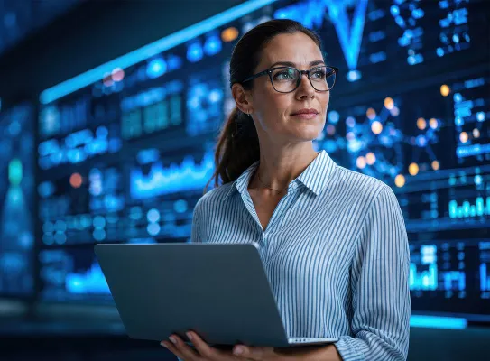 Dirigeante d'une startup deep tech