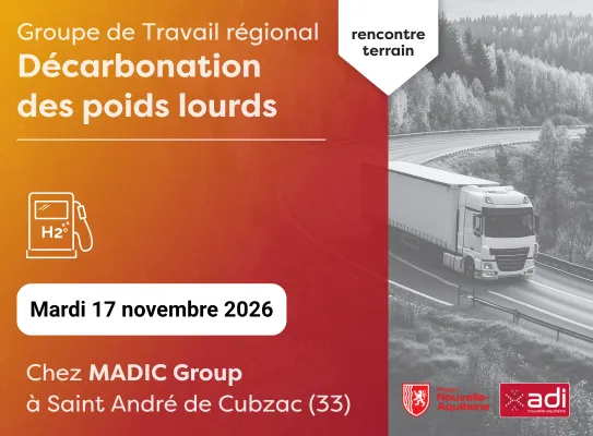 Rencontre terrain du GT poids lourds 17 novembre 2026