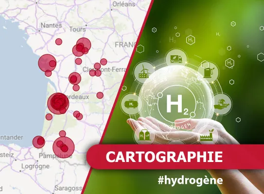 Cartographie Hydrogène en Nouvelle-aquitaine