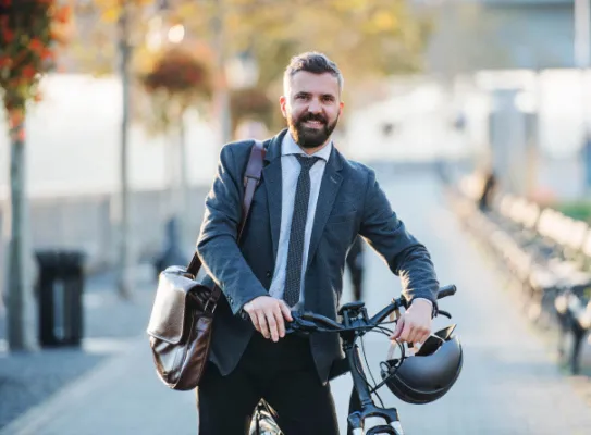 Déplacements professionnels à vélo
