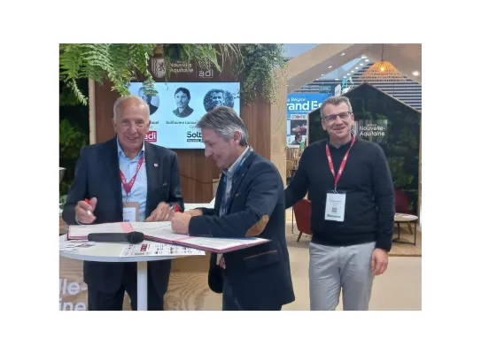 Signature partenariat ADI & Soltena