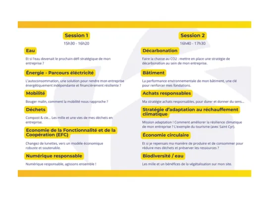 Ateliers forum sur le climat à Poitiers le 8 décembre 2025