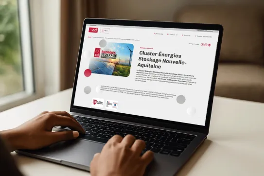 Site web Cluster Énergies-Stockage