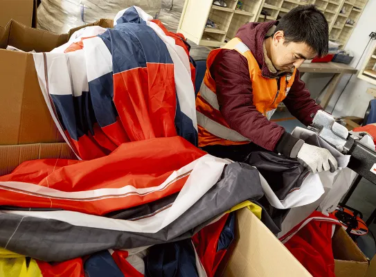 Tri textile Essaimons