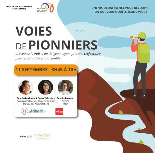 Voies de Pionniers 11 sept 2026