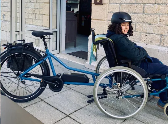 Le Motopousseur du Café Vélo à Agen