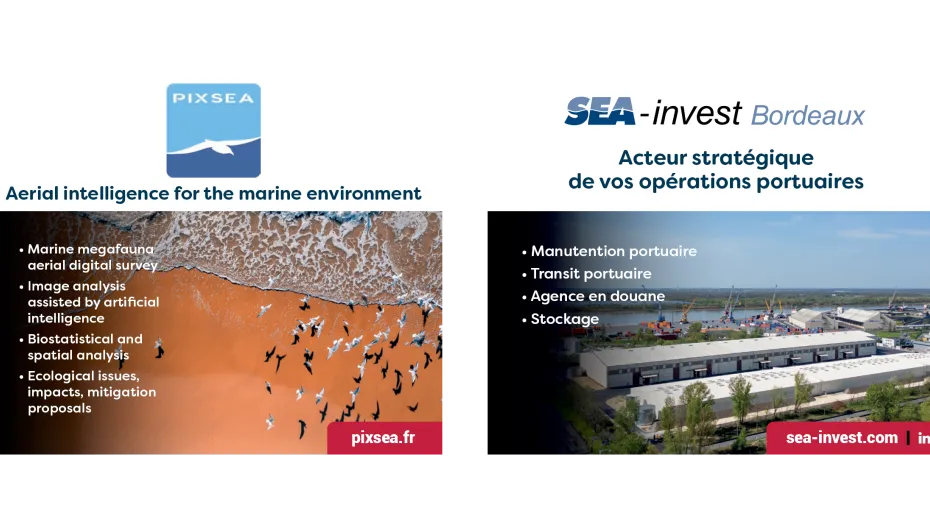 Seanergy2025 Panneaux Pixsea et Sea-Invest