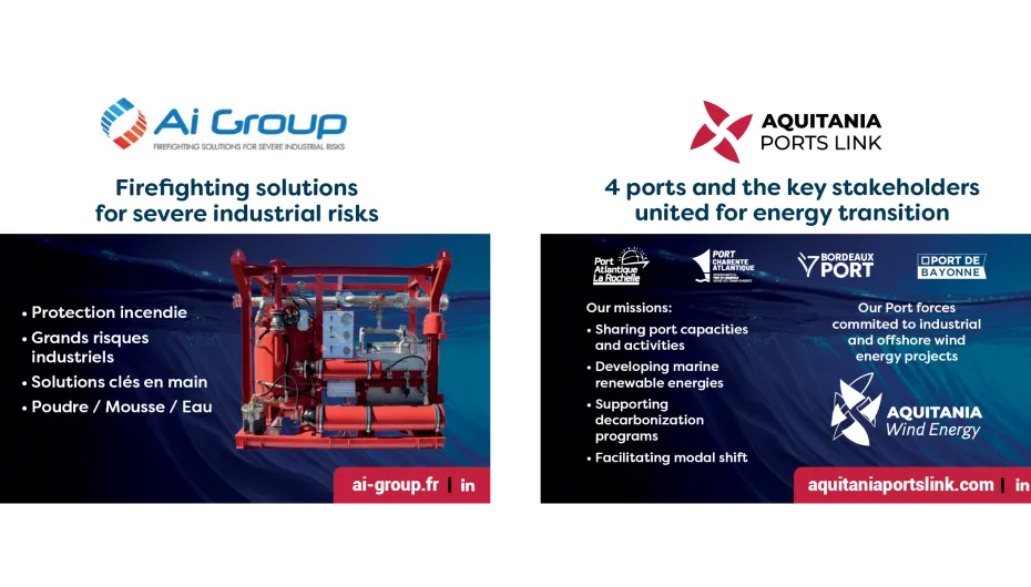 Seanergy2025 Panneaux AIgroup et Aquitania