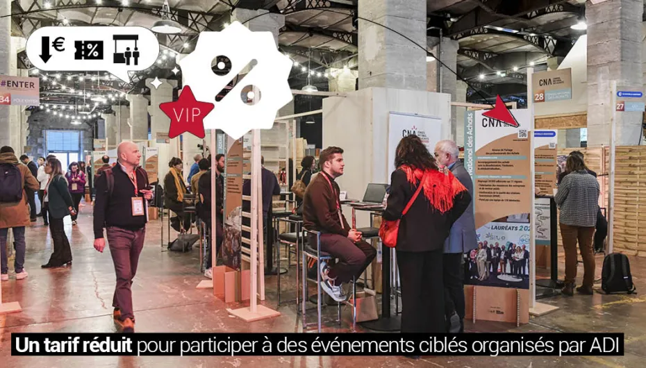 Un tarif réduit pour participer à nos événements