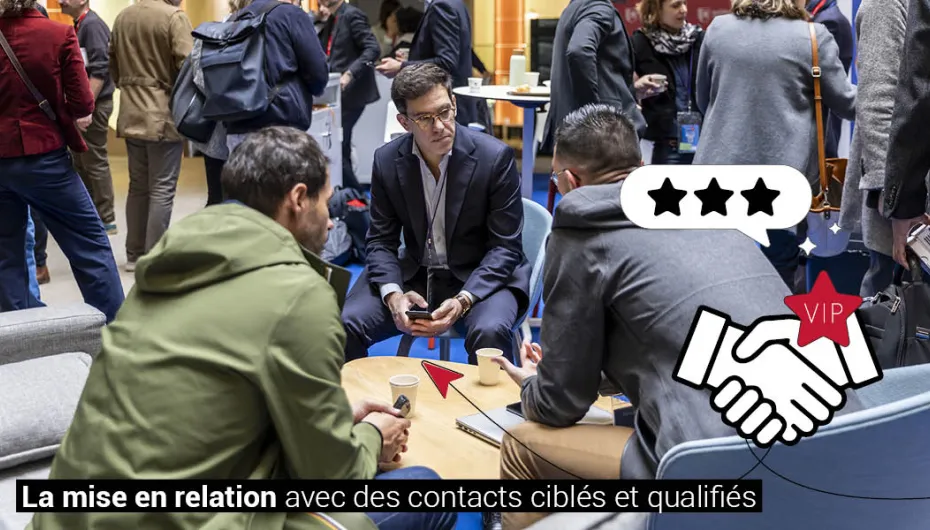 La mise en relation avec des contacts ciblés et qualifiés