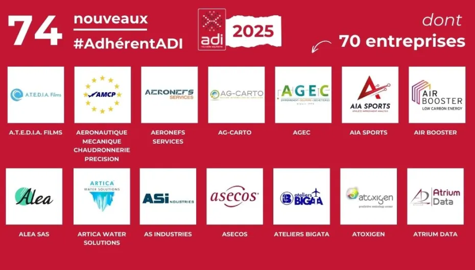 Nouveaux adhérents ADI 2025 - 1
