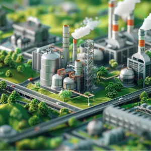 Usine décarbonée