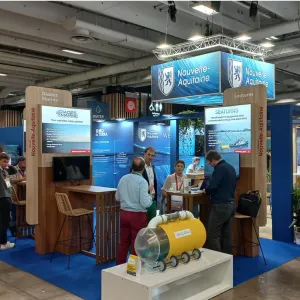 Stand Nouvelle-Aquitaine à Seanergy 2025