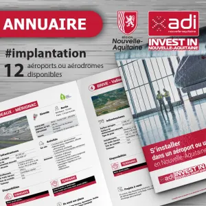 Annuaires sites d'implantation aéroports Nouvelle-Aquitaine