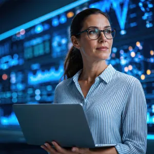 Dirigeante d'une startup deep tech