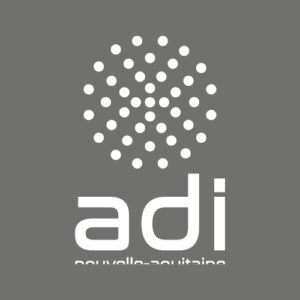 Logo ADI vertical négatif